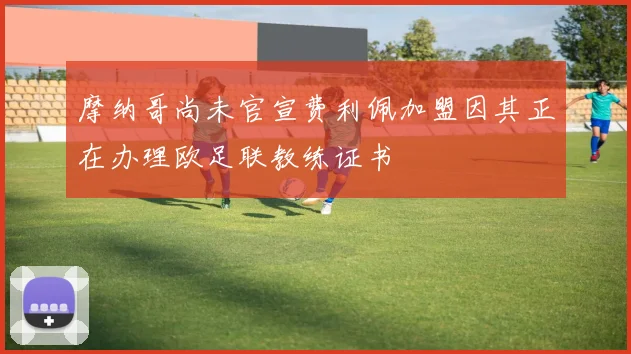 摩纳哥尚未官宣费利佩加盟因其正在办理欧足联教练证书